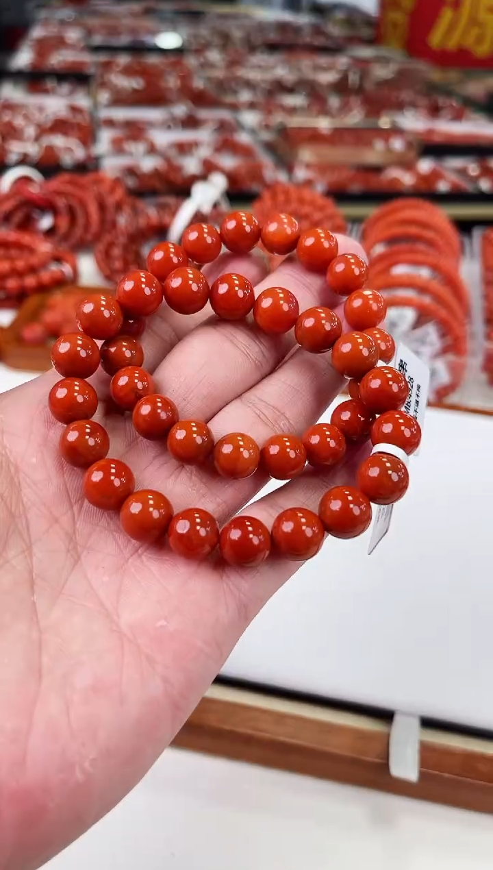 【闪购商品】南红玛瑙瓦西手串10+未镶嵌（多样式发其一）