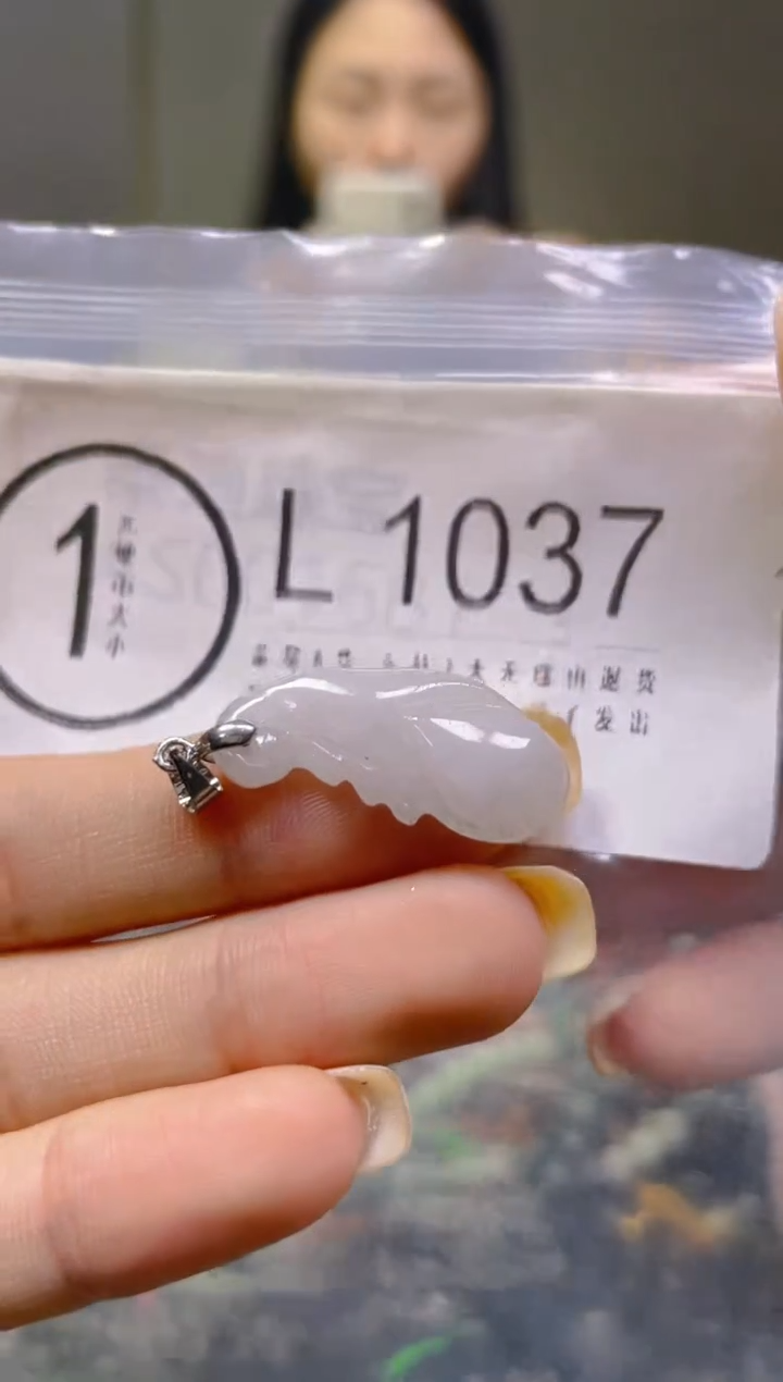 翡翠未镶嵌颈饰/L/翡翠A货一图一物