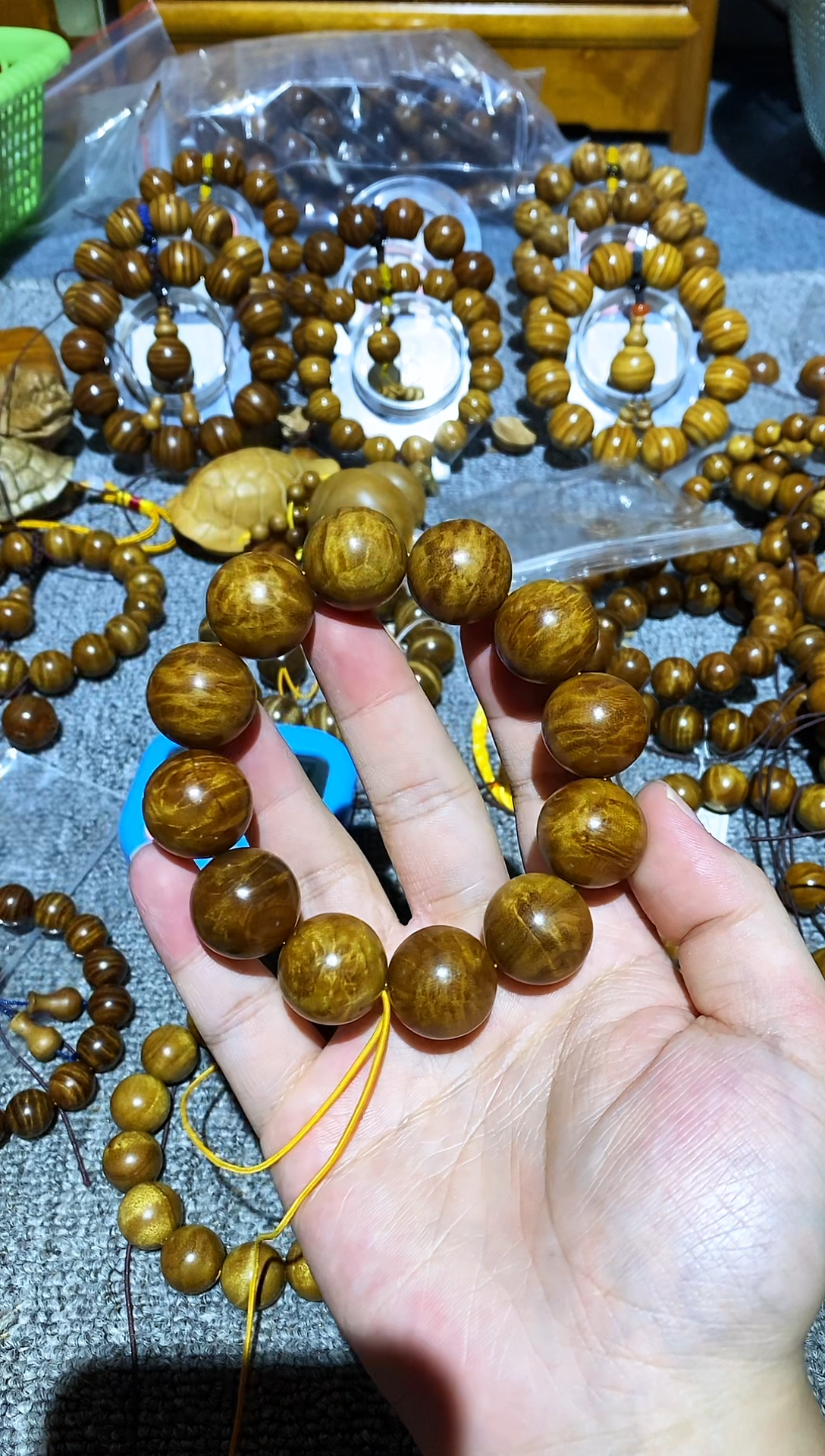 手串/手链楠木（金丝楠）欧****桑小叶桢楠冰裂龙胆2.0手串