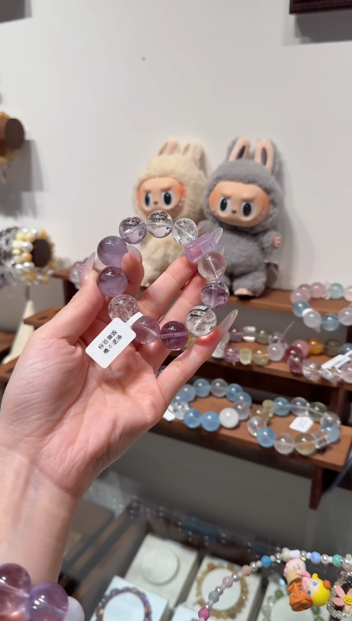 水晶手串未镶嵌）拍4单发一串 拍1单发单珠 多样性发货