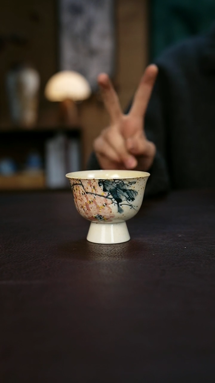 【闪购商品】景德镇陶瓷杯碗柴烧多人