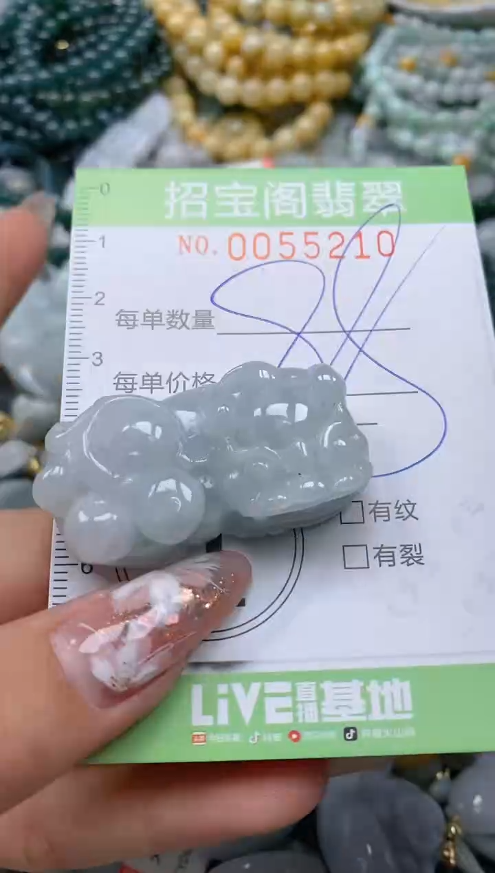 【闪购商品】翡翠颈饰未镶嵌闪购商品0055210