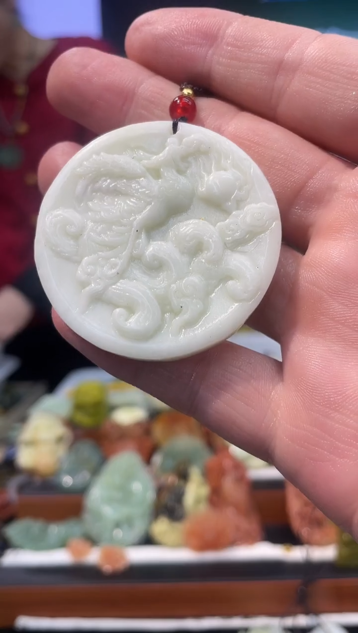 【闪购商品】岫玉吊坠未镶嵌·