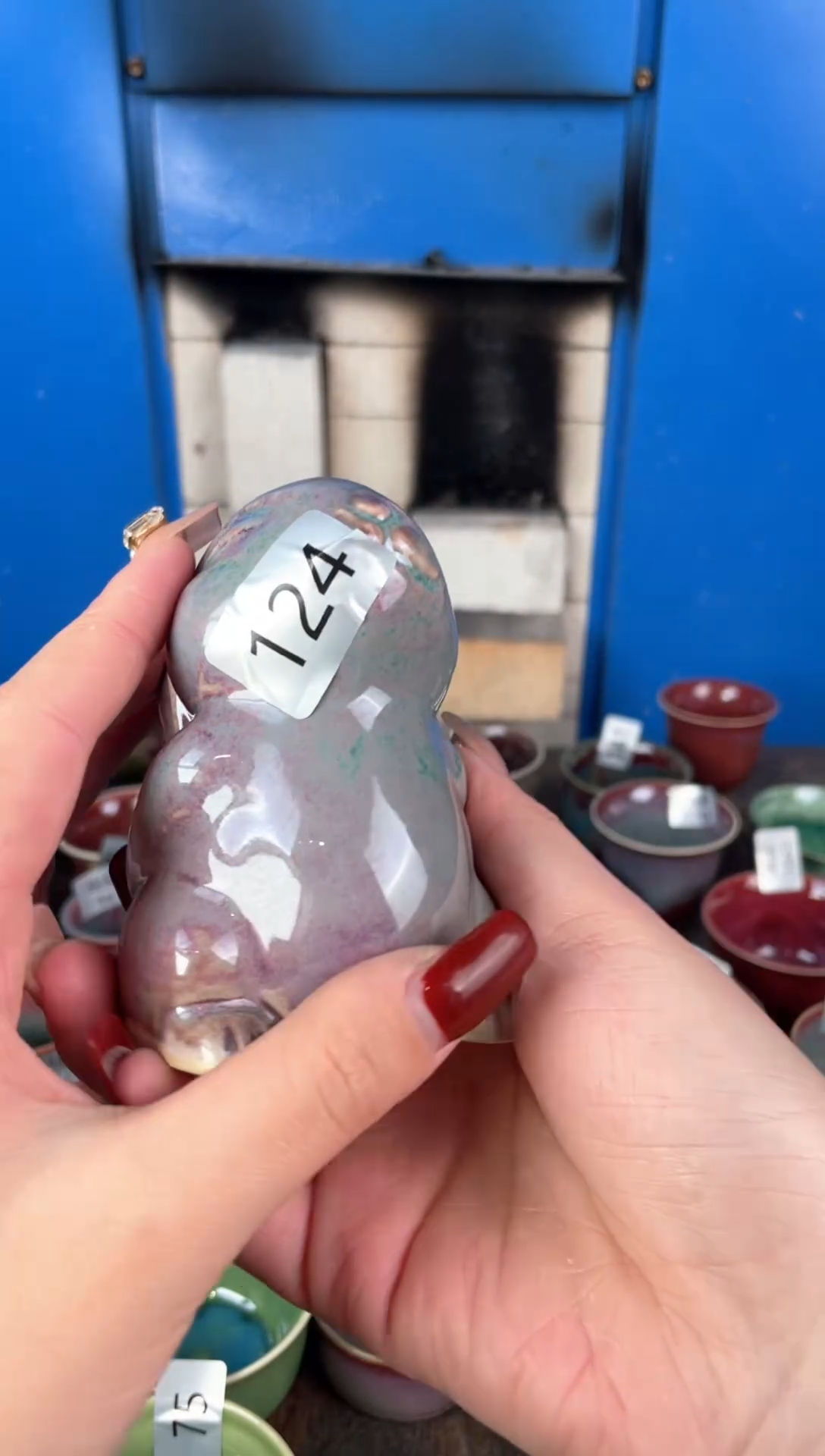 【闪购商品】摆件钧瓷窑变精品茶器