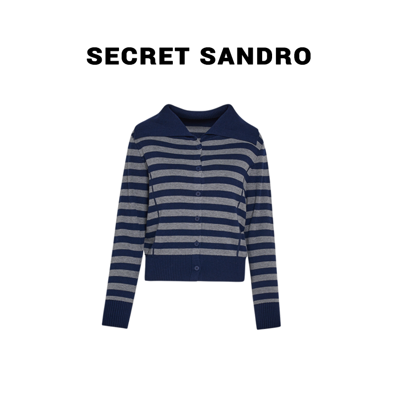 【海军领】【多娜&Secret Sandro粉丝专享】毛衫 M25280002N