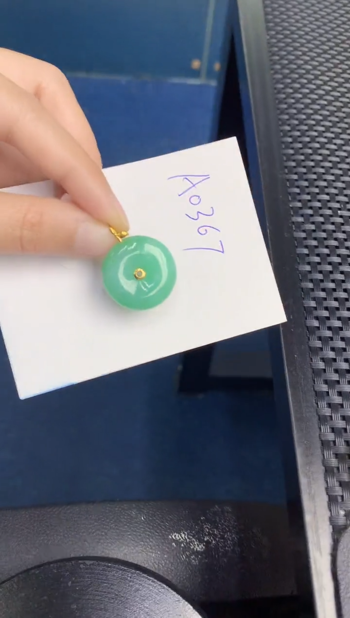 【闪购商品】翡翠颈饰18K金镶嵌000000000