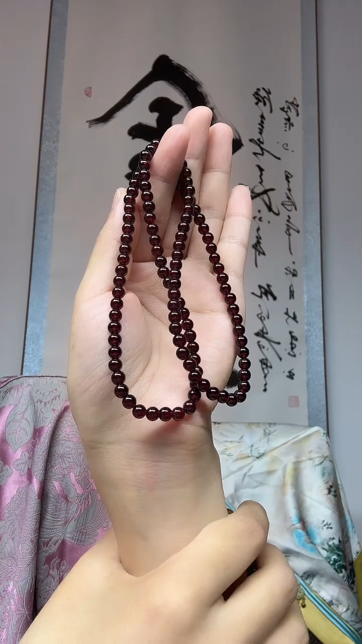 手串未镶嵌石榴石约卡5