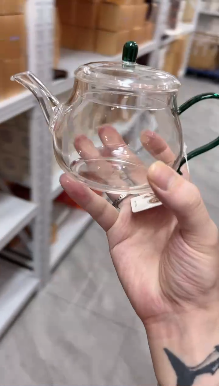 禾器青云壶墨绿色