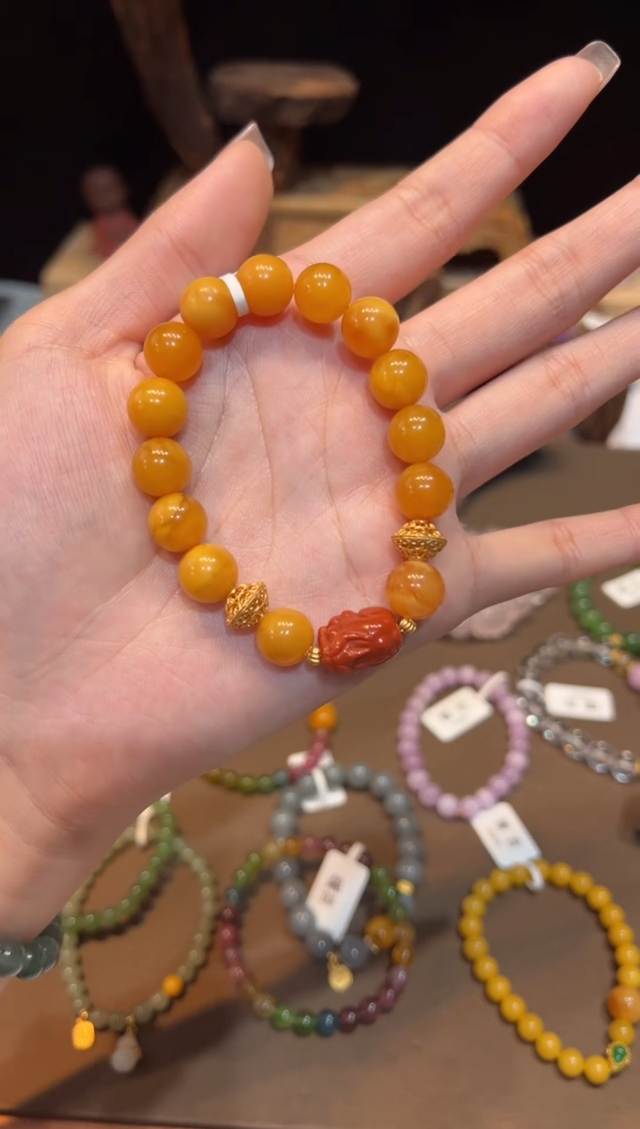 【闪购商品】琥珀手饰未镶嵌手饰@@E1451