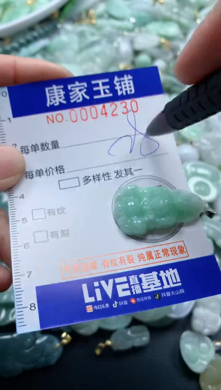 颈饰未镶嵌翡翠4230