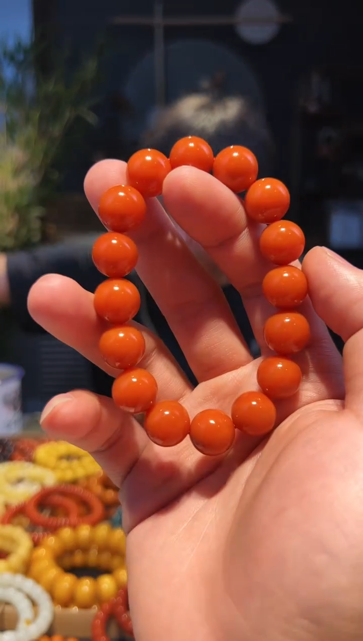 手链未镶嵌南红玛瑙13+单圈
