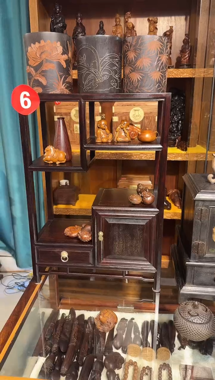 【闪购商品】木木艺紫檀小博古架1580.888888