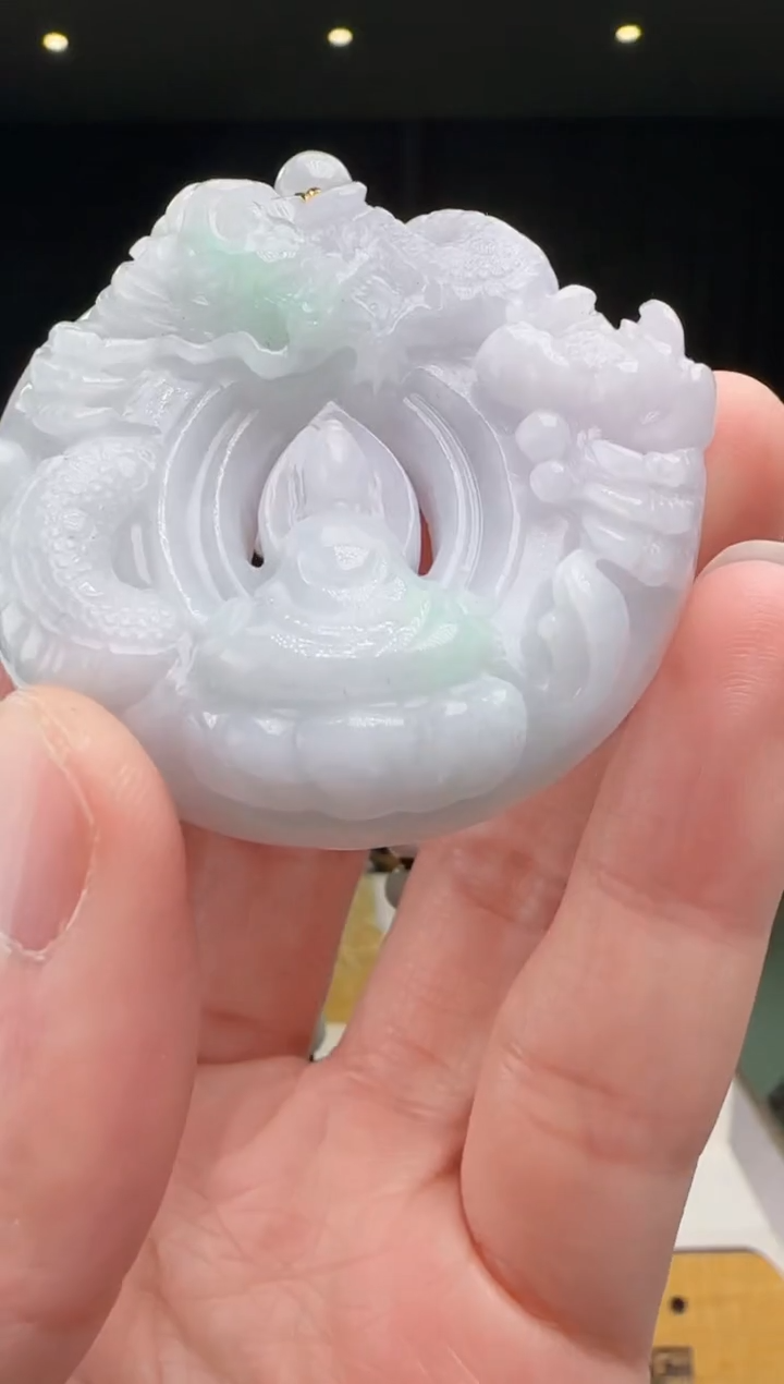 【闪购商品】翡翠吊坠(赠链)未镶嵌DY@@60B7J11537L