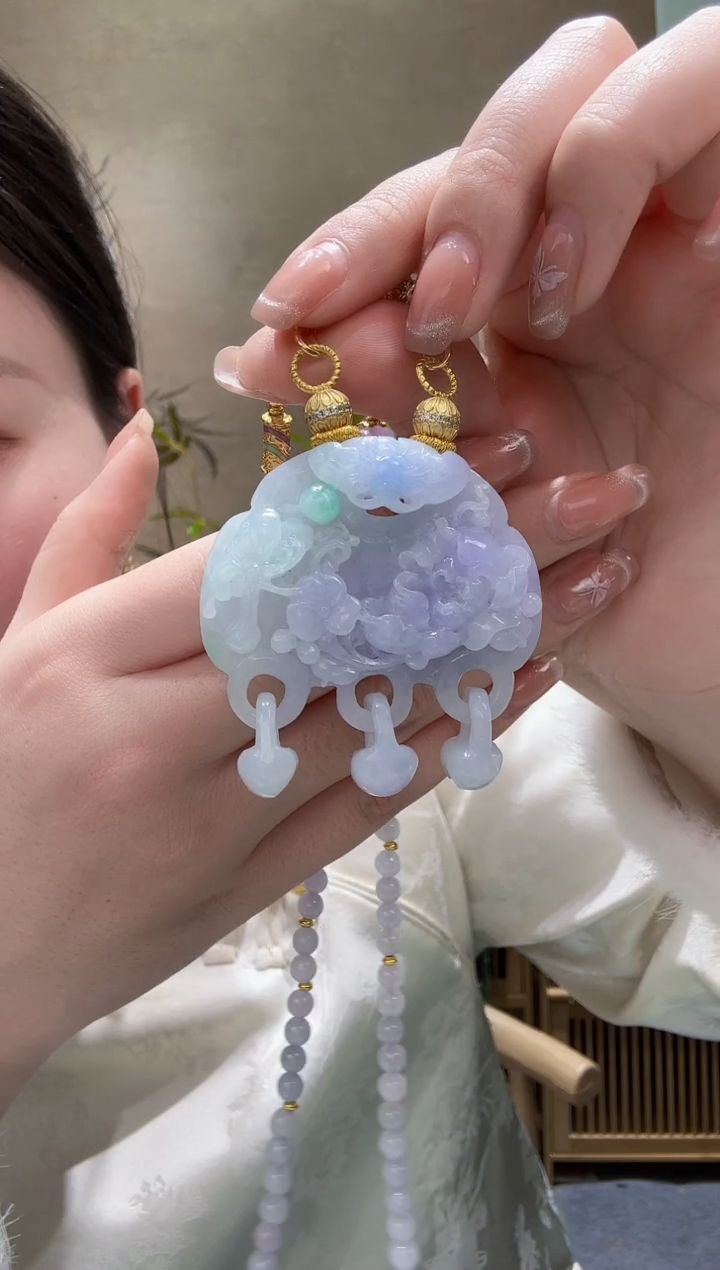 【闪购商品】翡翠颈饰未镶嵌吊坠