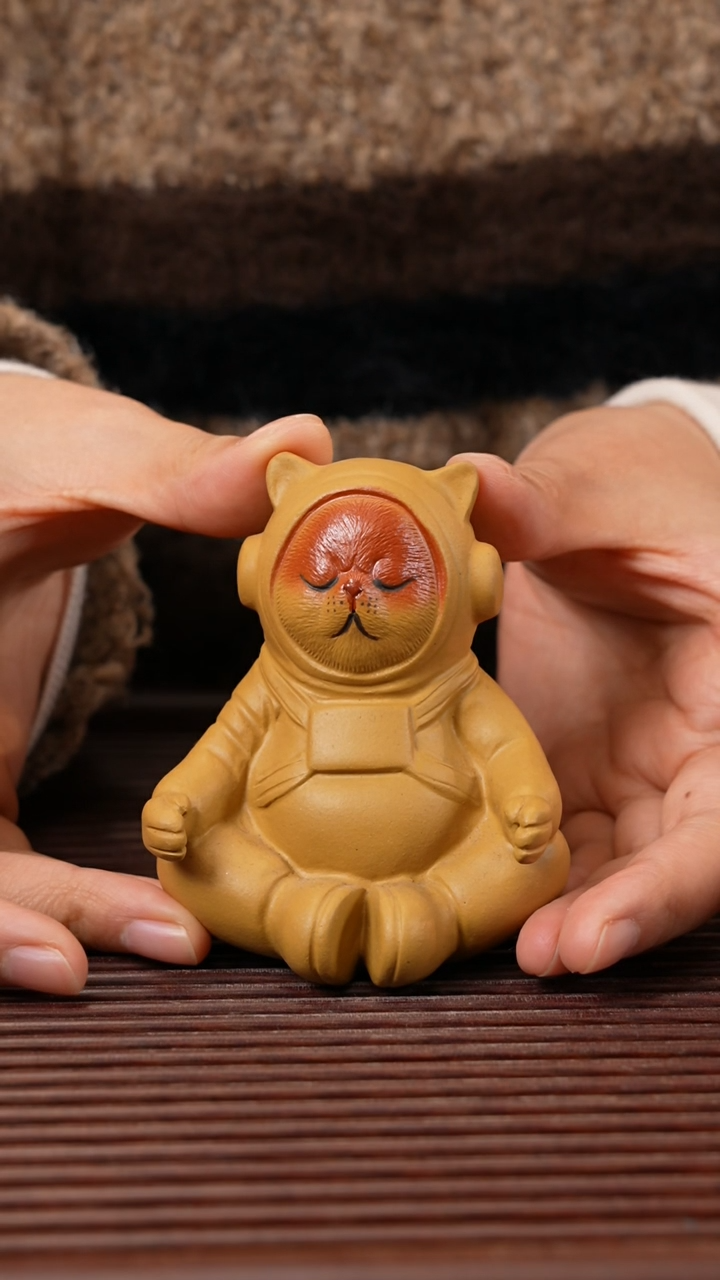 【闪购商品】紫砂茶宠太空小虎