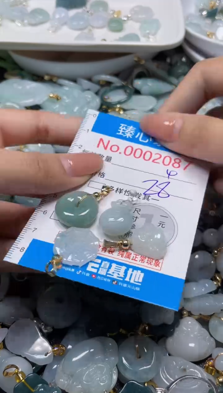 颈饰未镶嵌翡翠2087