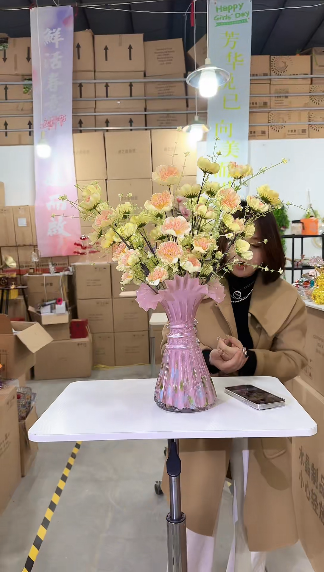 【闪购商品】木于清花器S-早86不带花