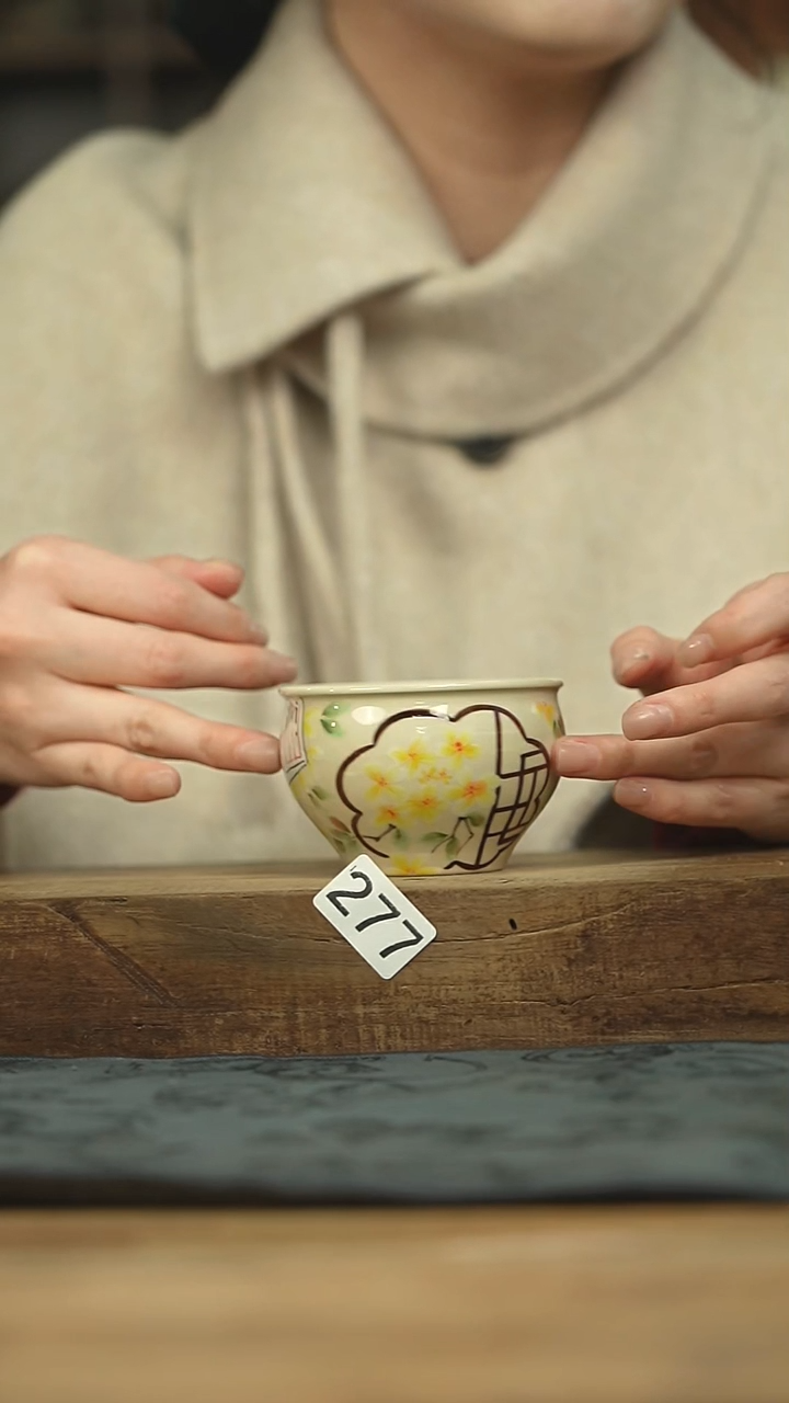 设计师手作款 泥古手绘系列 主人杯