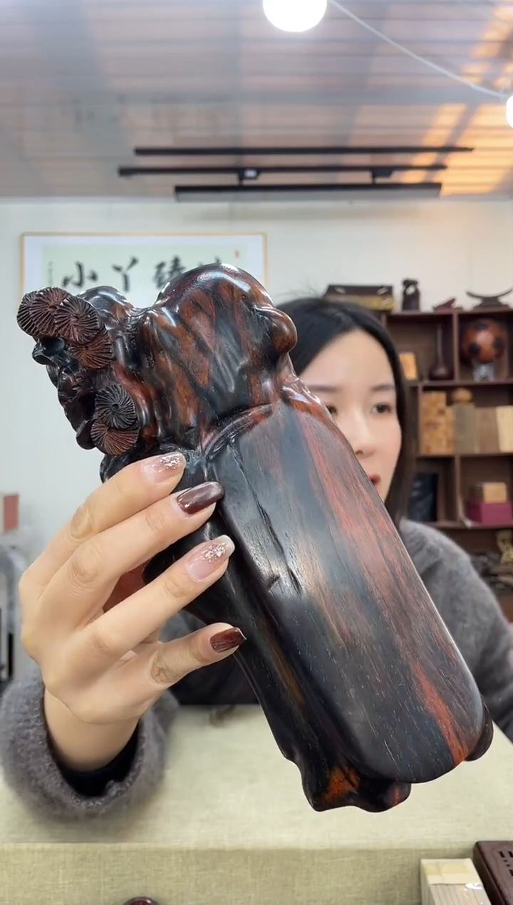 乌木类305大红酸枝底座木木木