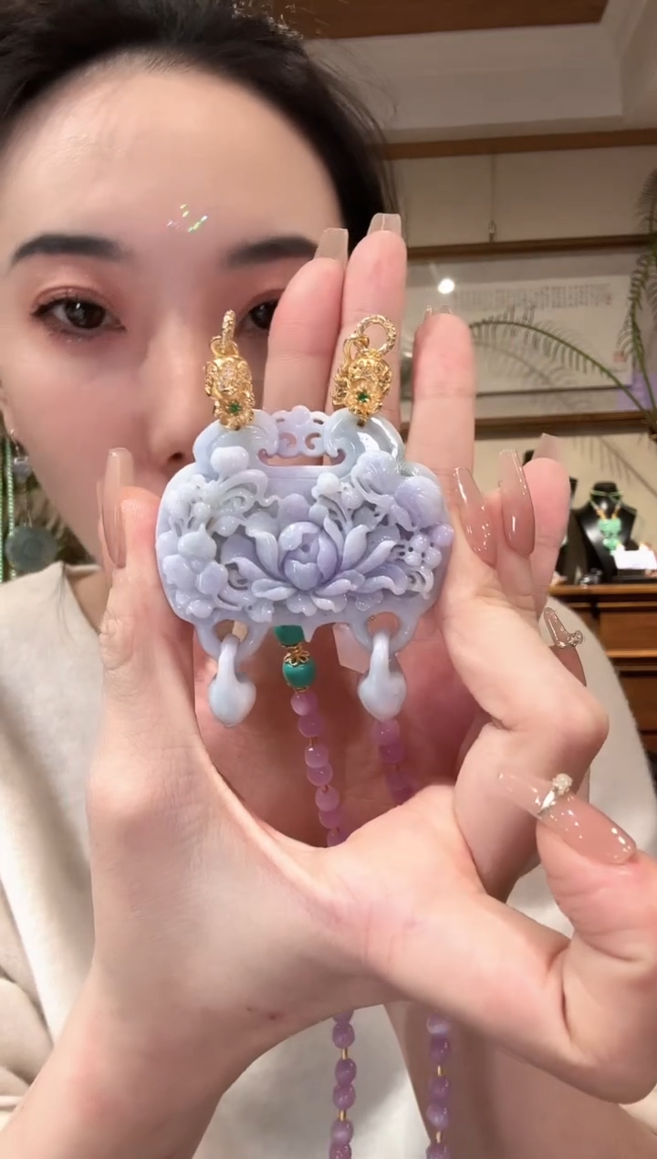 【闪购商品】翡翠颈饰未镶嵌国风