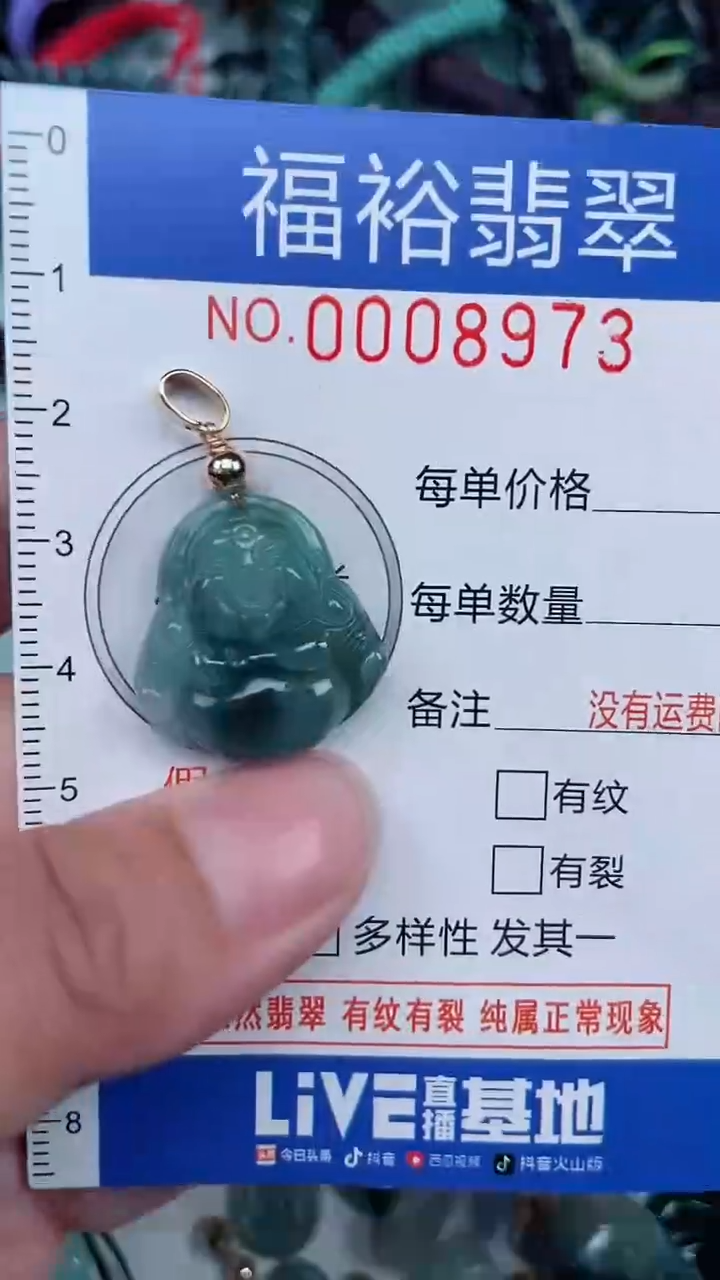 颈饰未镶嵌翡翠...0008973