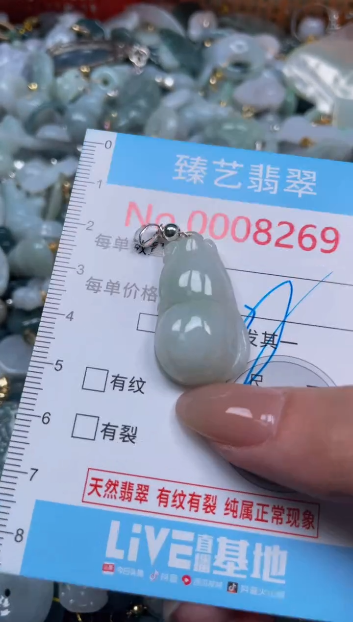 颈饰未镶嵌翡翠8269