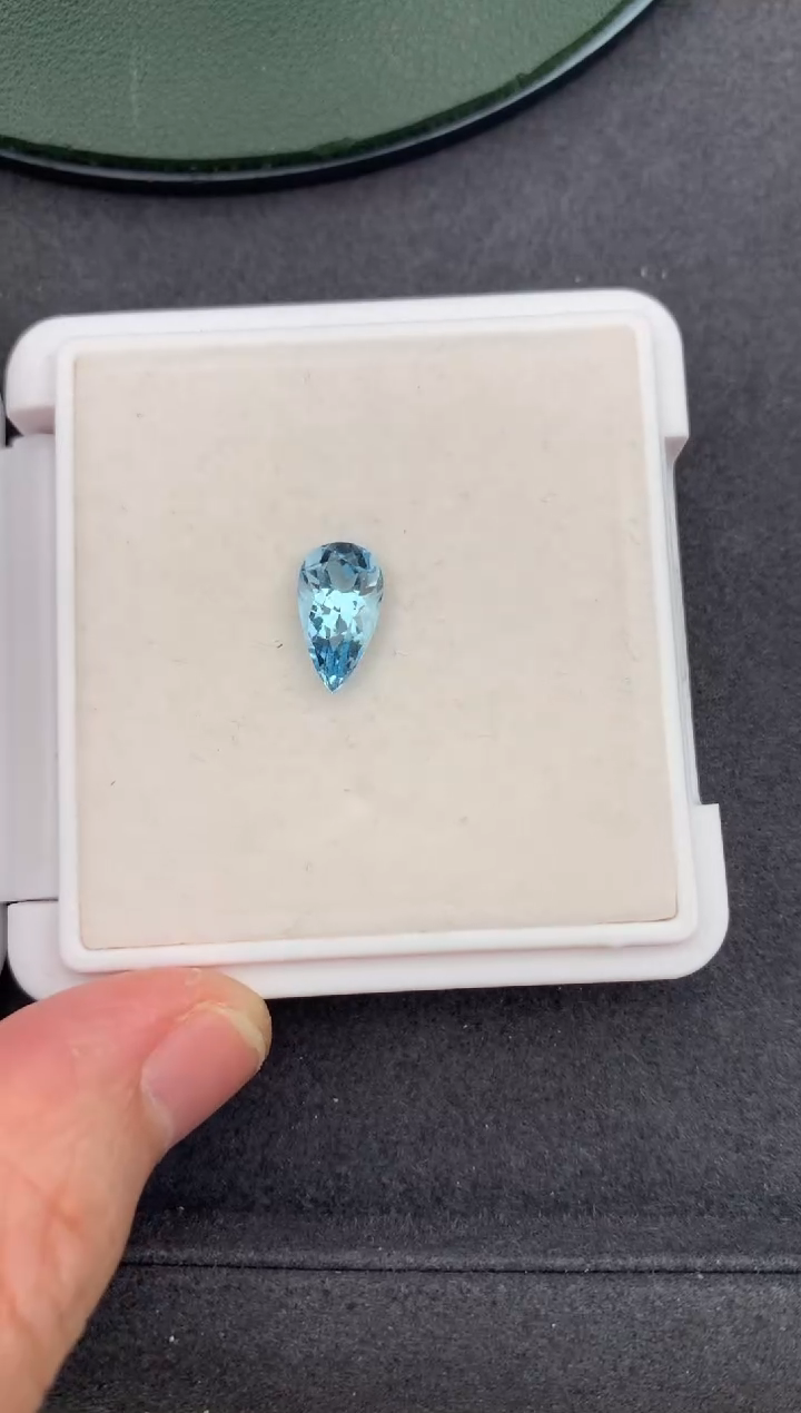 裸石海蓝宝石2.08ct海蓝宝  定制   BH 