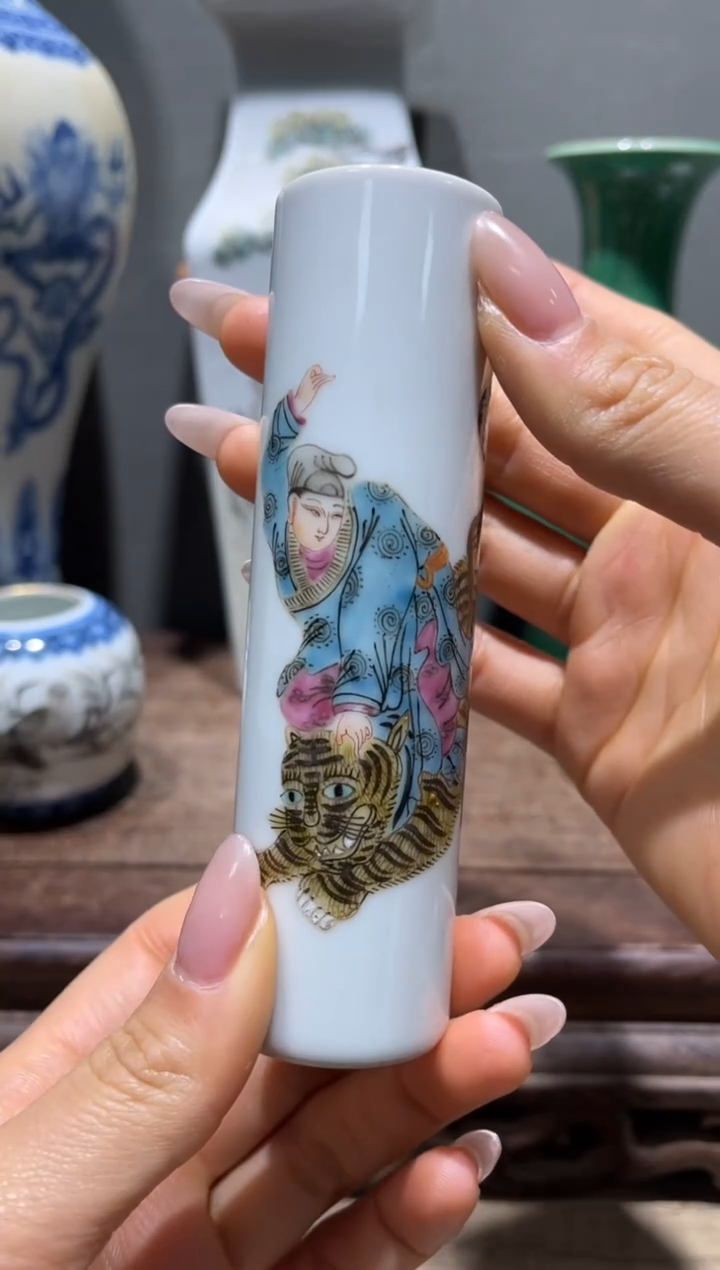 瓷片金**映A409 瓷器小摆件小摆件