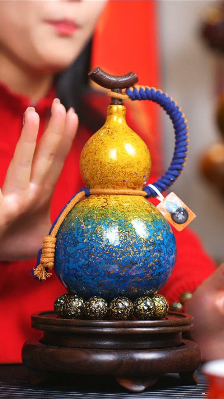 【闪购商品】JO230过年首选中国非遗大漆酒葫芦