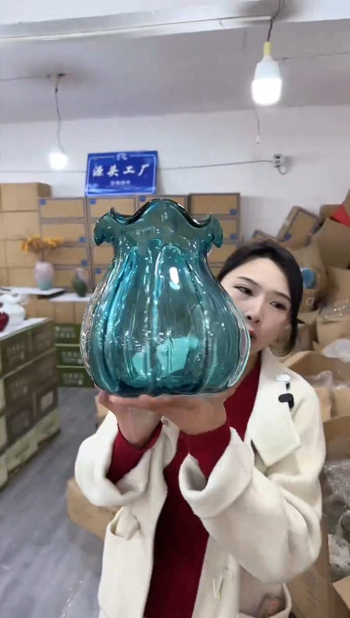 【闪购商品】琉璃盛泰花器F-品11
