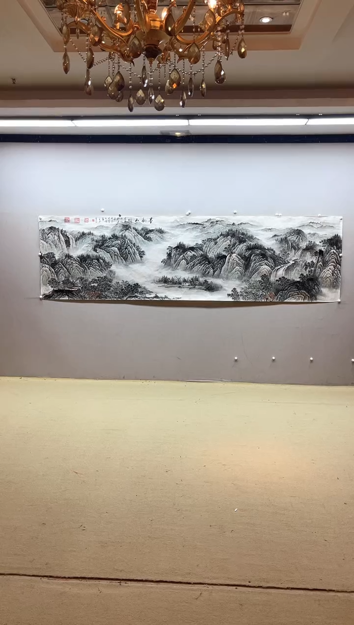 【闪购商品】国画张金专 墨韵山川