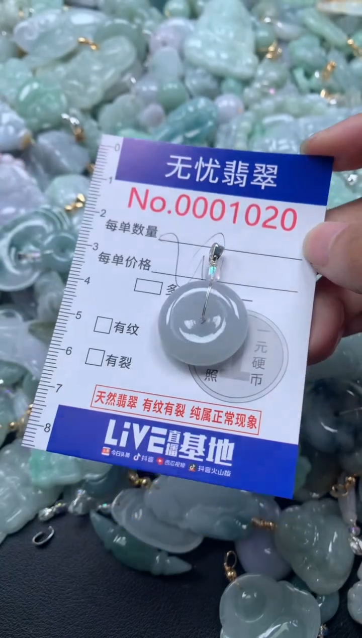 颈饰未镶嵌翡翠1020