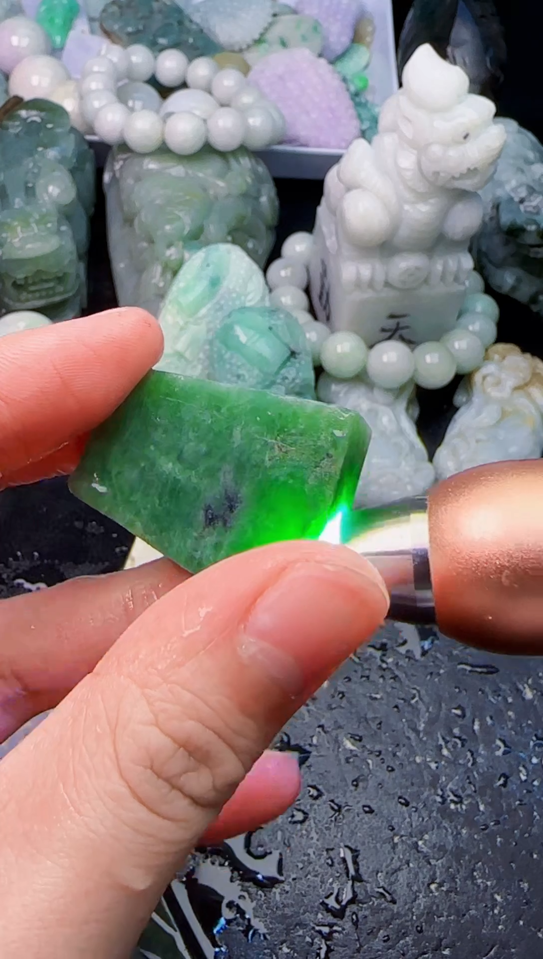 颈饰未镶嵌翡翠青*房149