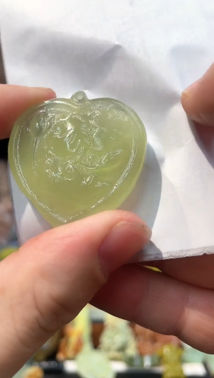 【闪购商品】岫玉吊坠未镶嵌·