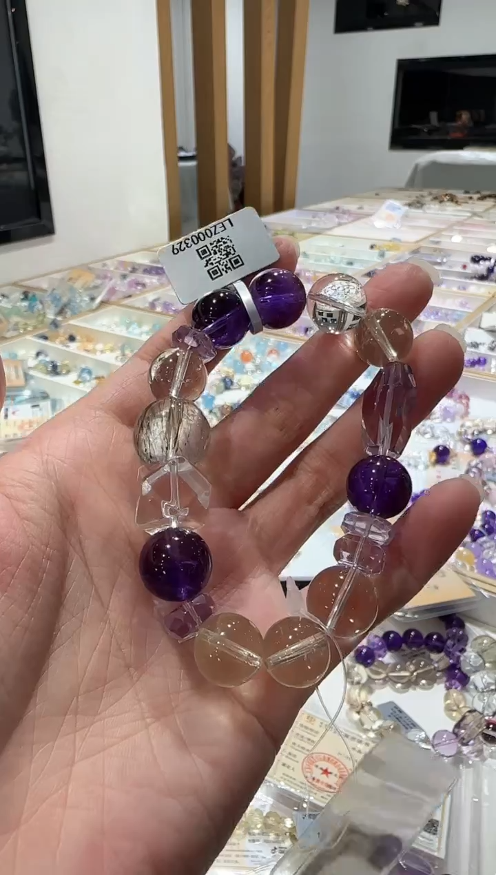 未镶嵌手串水晶手串