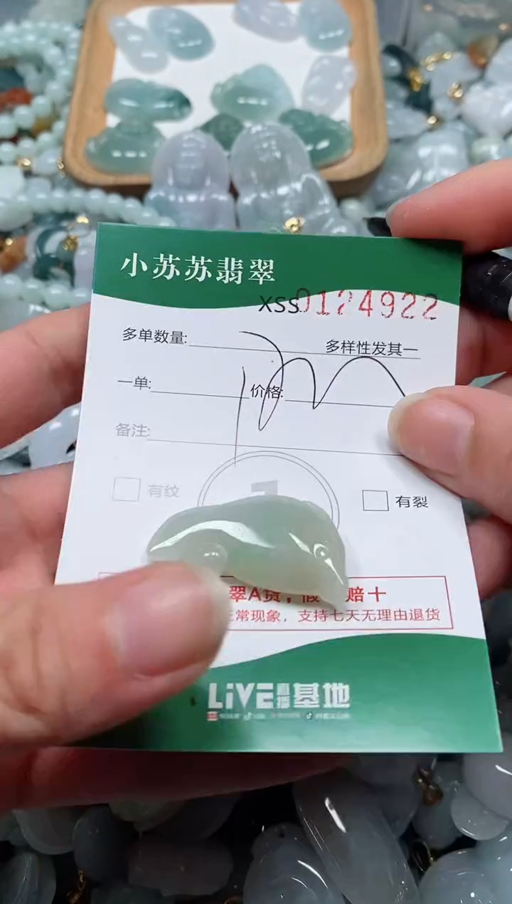 【闪购商品】翡翠颈饰未镶嵌闪购商品0124922