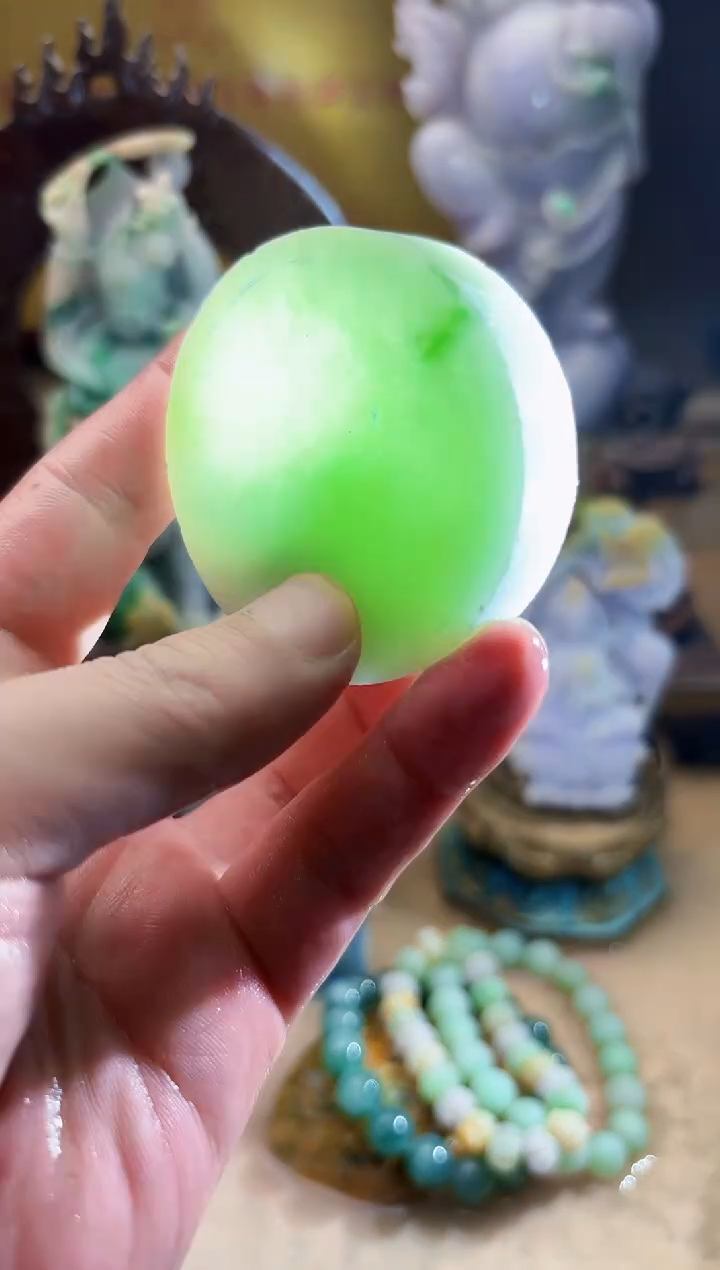 未镶嵌挂件翡翠A货张麦9702