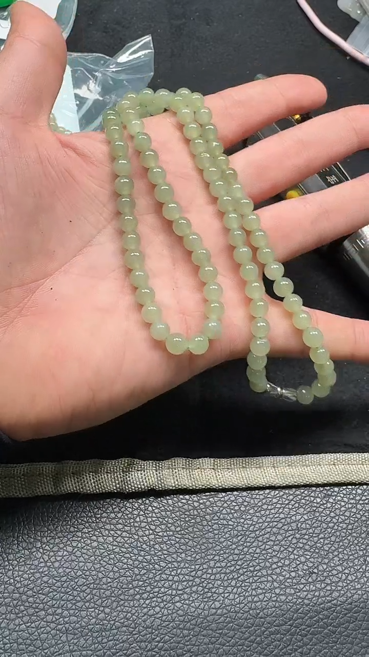 和田玉未镶嵌颈饰h0194多样性发一