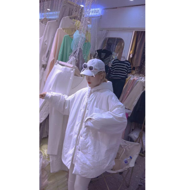 布衣款设计连帽棉服（90斤穿到180斤）（936）