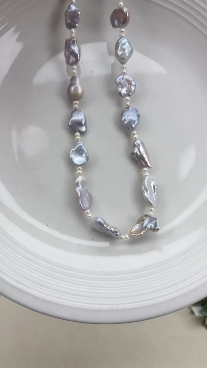 颈饰未镶嵌淡水珍珠1