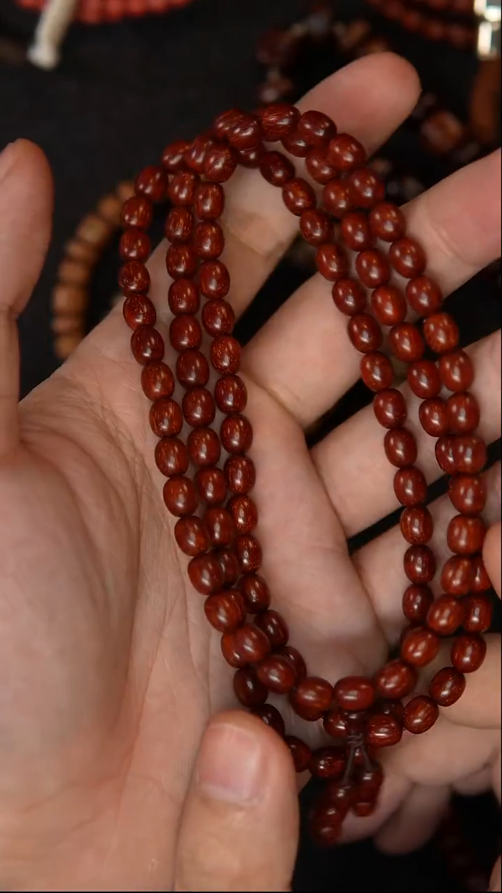 手串/手链小叶紫檀小米粒长串108颗