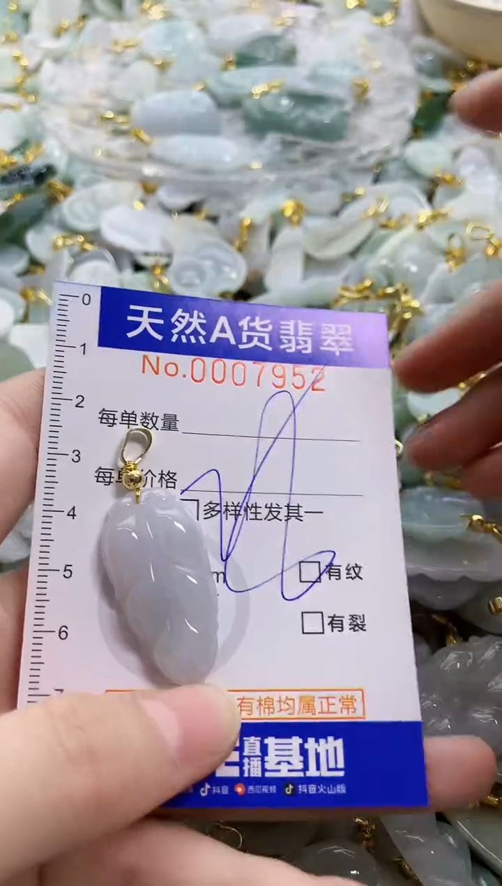 颈饰未镶嵌翡翠天然A货翡翠