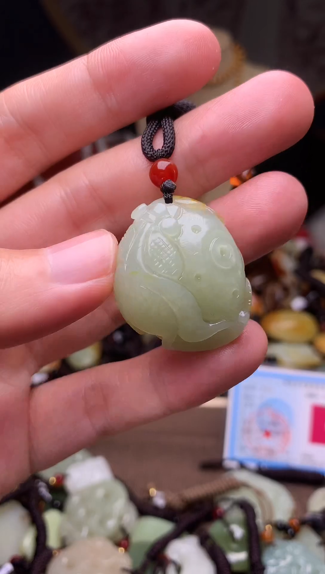 颈饰未镶嵌和田玉新疆料青海料清水和田玉吊坠