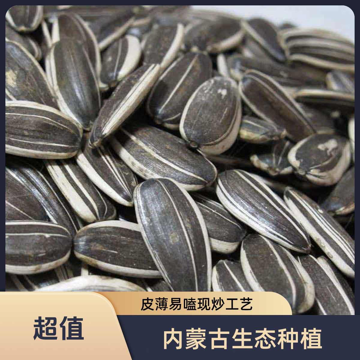 【到手2斤】内蒙古原产地原味生瓜子葵花籽新货休闲坚果炒货