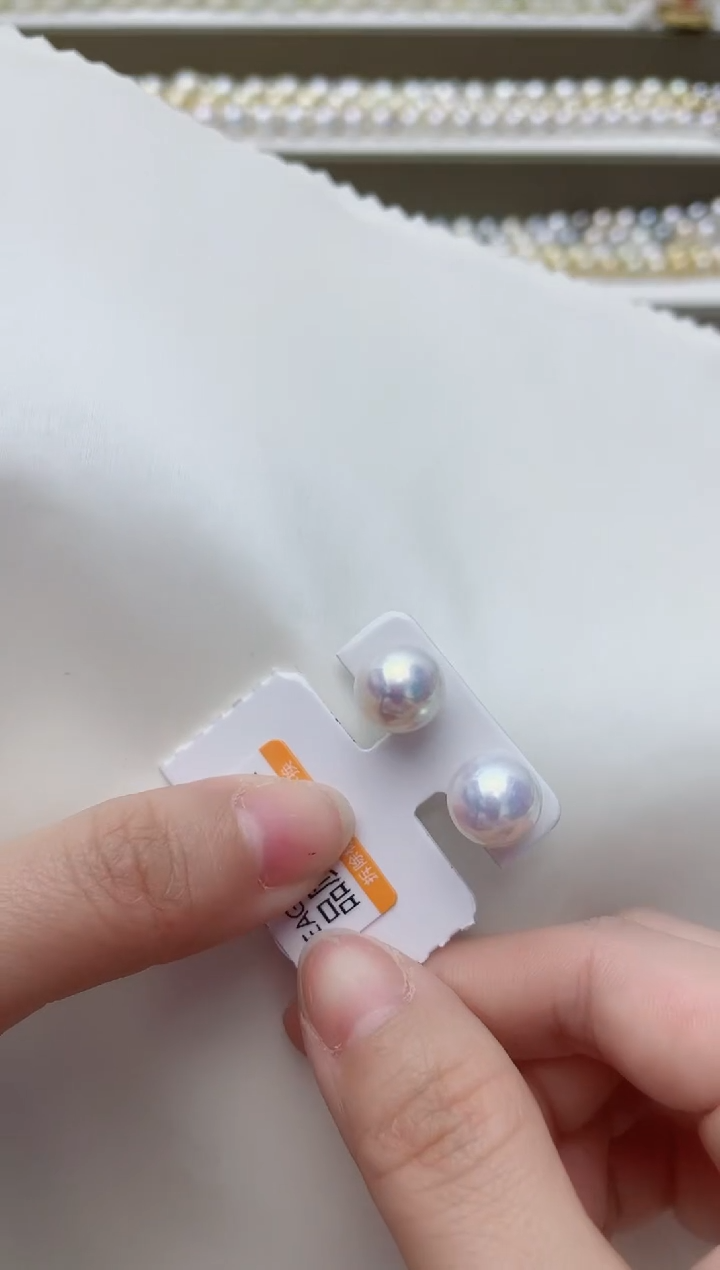 【闪购商品】淡水珍珠耳饰银S925镶嵌A112