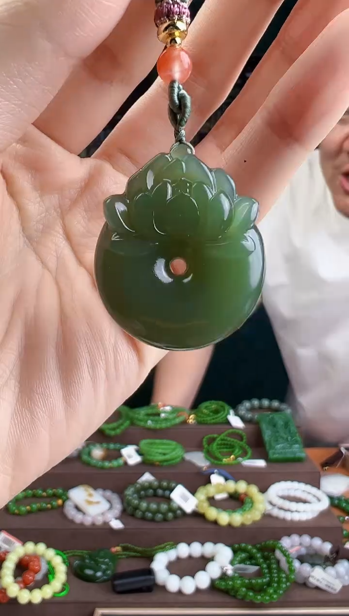 和田玉未镶嵌颈饰多样性发货 拍一单发一个