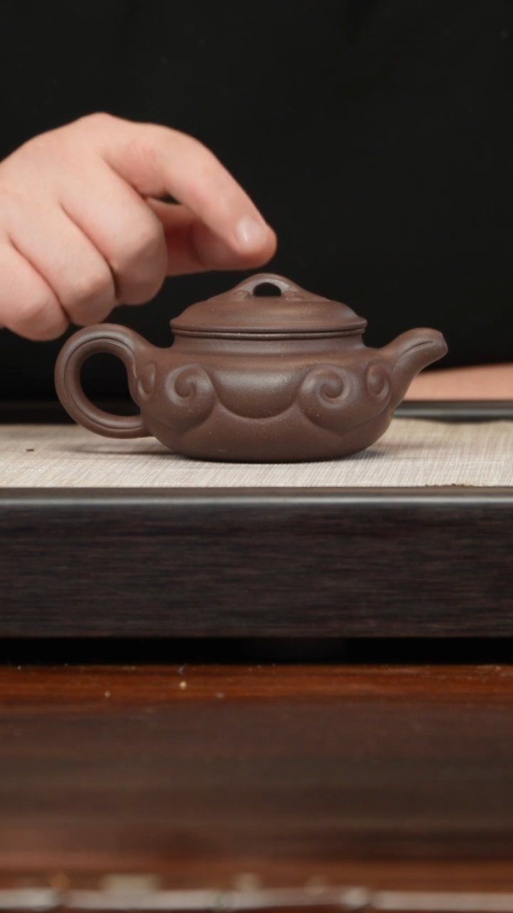 【闪购商品】紫砂茶壶仿古如意