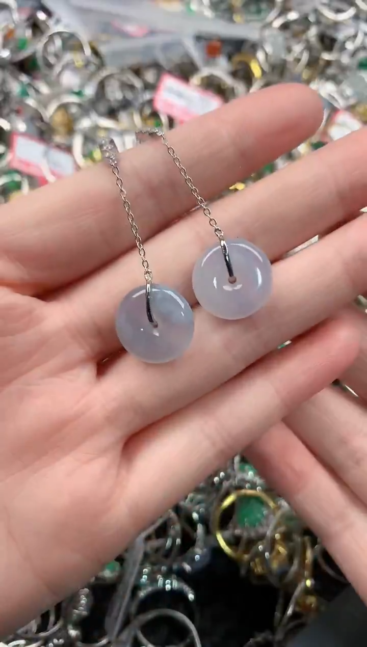 银S925镶嵌戒指翡翠10                  2