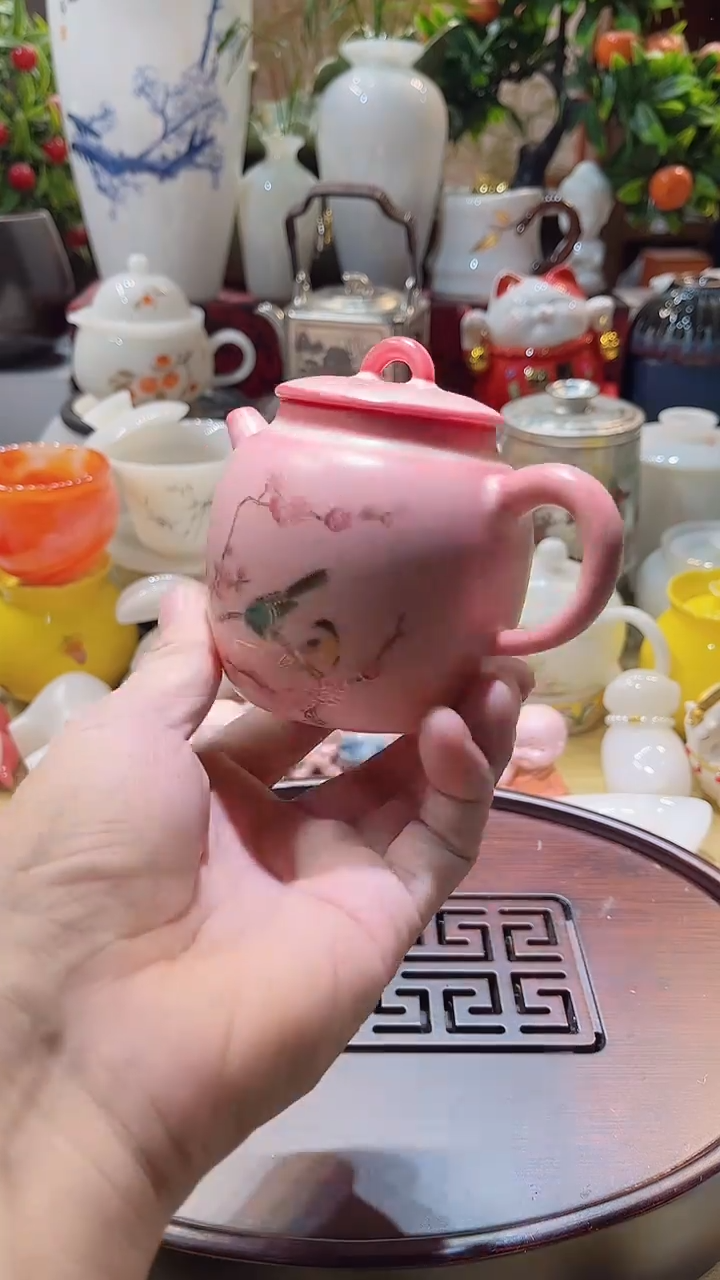 瓷片德艺茶器直播间@@喜上眉梢