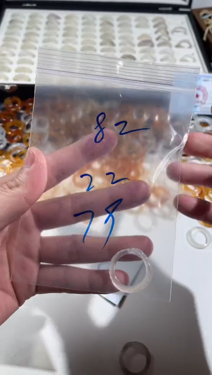 【闪购商品】玛瑙/玉髓戒指未镶嵌82